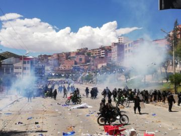 Los incidentes en la avenida Tinku