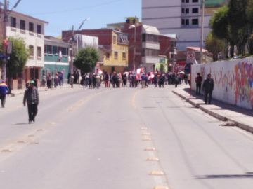 Los incidentes en la avenida Tinku