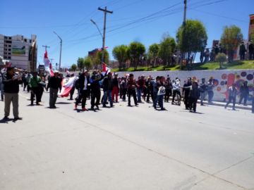 El ambiente cerca a la pasarela
