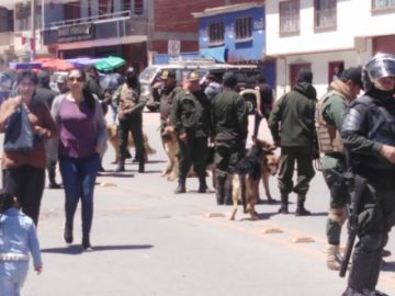 Los incidentes en la avenida Tinku