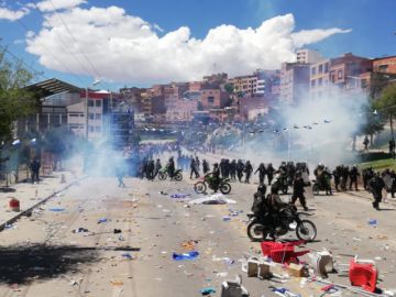 Los incidentes en la avenida Tinku