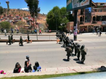 Los incidentes en la avenida Tinku