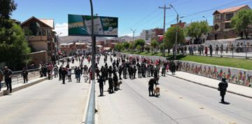 Los incidentes en la avenida Tinku