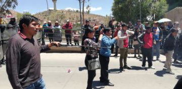 Los incidentes en la avenida Tinku