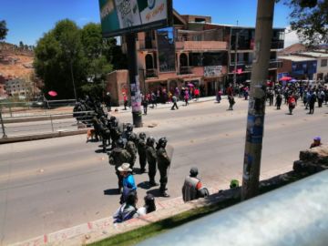 Los incidentes en la avenida Tinku
