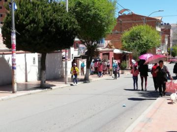 Panorama en la avenida Murillo.