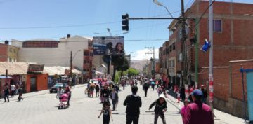 Los incidentes en la avenida Tinku