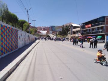 Los incidentes en la avenida Tinku