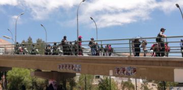 Los incidentes en la avenida Tinku