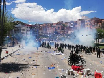 Los incidentes en la avenida Tinku