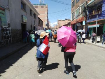 Así están las calles y mercados.
