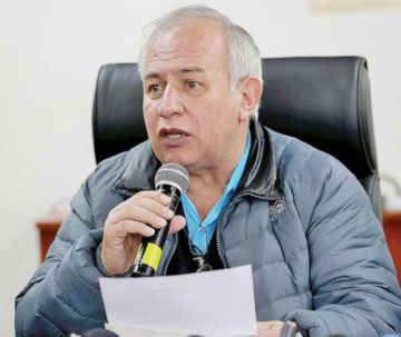 El vicepresidente del Tribunal Supremo Electoral, Antonio Costas.