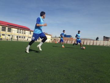 Real Potosí entrena en Las Delicias