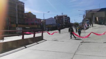 Así lucen las calles este miércoles.