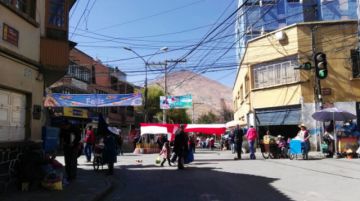 Así lucen las calles este miércoles.