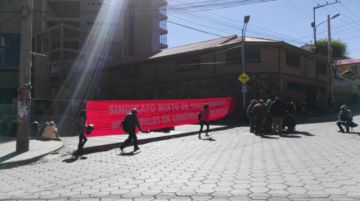 Así lucen las calles este miércoles.