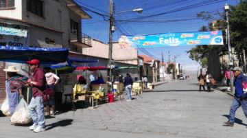 Así lucen las calles este miércoles.