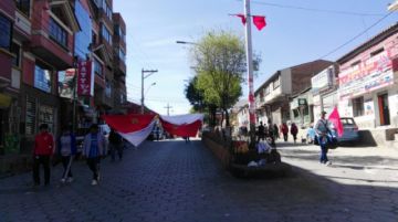Así lucen las calles este miércoles.