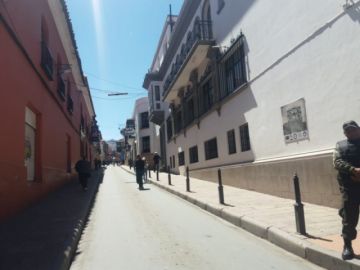 En el centro de la ciudad están gran parte de las entidades bancarias.