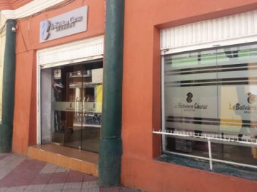 En el centro de la ciudad están gran parte de las entidades bancarias.