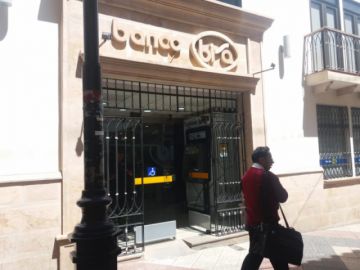 En el centro de la ciudad están gran parte de las entidades bancarias.