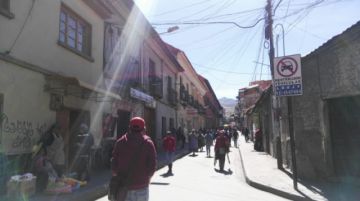 Así lucen las calles este miércoles.