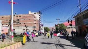 Así lucen las calles este miércoles.