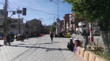Así lucen las calles este miércoles.