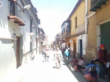 En el centro de la ciudad están gran parte de las entidades bancarias.