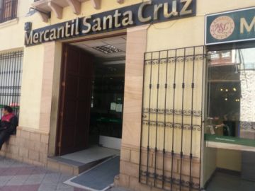 En el centro de la ciudad están gran parte de las entidades bancarias.