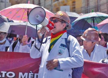 Hasta ayer, martes, el paro médico cumplió 58 días.