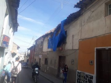 Así están las calles potosinas.