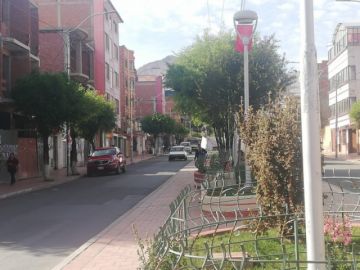 Así están las calles potosinas.