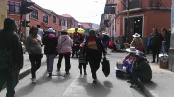 La calle Bolívar.