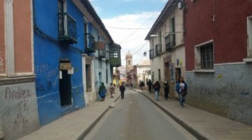 Bloqueos en las zonas baja y central.