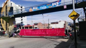 Bloqueos en las zonas baja y central.