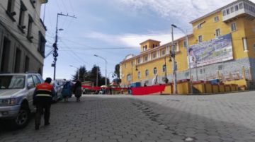 Bloqueos en las zonas baja y central.