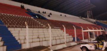 Granizo y lluvia anteceden al partido.