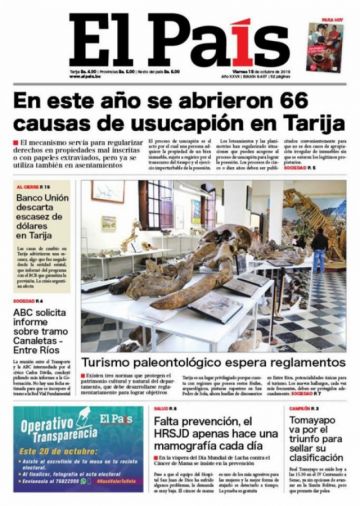 El País, Tarija.