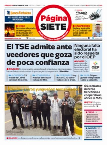 Página Siete, La Paz.