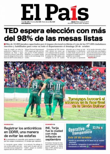 El País, Tarija.