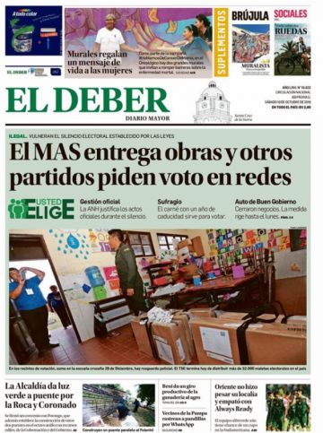 El Deber, Santa Cruz.