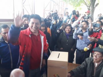 Emitió su voto