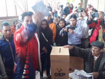 Emitió su voto