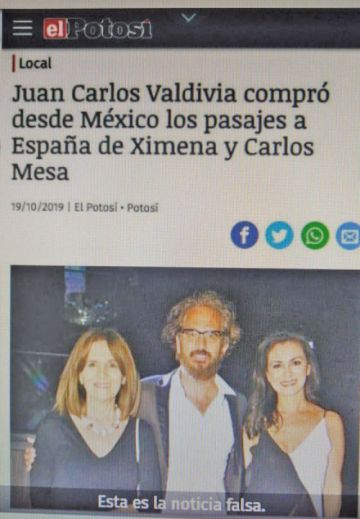 Falsifican noticia y usan a El Potosí