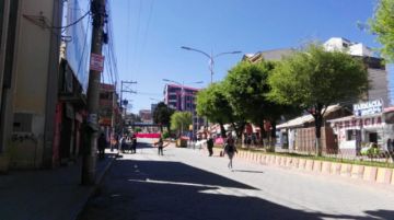 Así están las calles potosinas este miércoles.