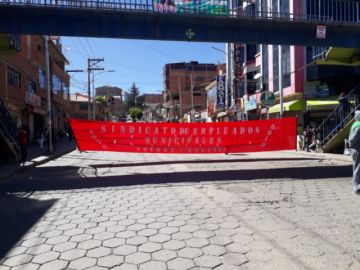 Así están las calles potosinas este miércoles.