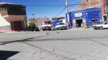 Así están las calles potosinas este miércoles.