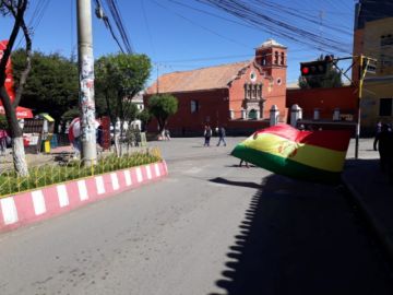 Así están las calles potosinas este miércoles.