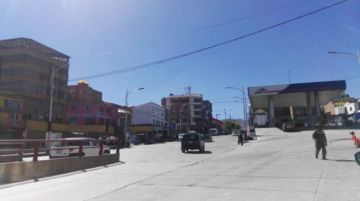 Así están las calles potosinas este miércoles.